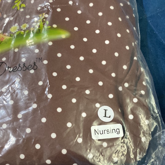 Super Cute Dresses Donovan Dots Brown Maxi Dress
Nursing Dress - Picture 7 of 7